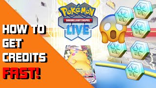 How to get Credits FAST in Pokemon Trading Card Game Live PTCGLive