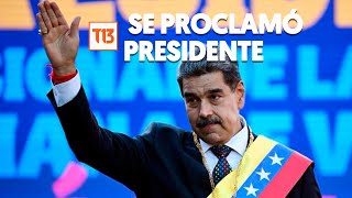 Nicolás Maduro se proclamó presidente de Venezuela sin demostrar su triunfo