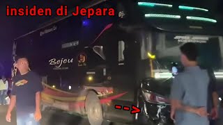 Download lagu Bus Bejeu dan motor Insiden di jenggotan kembang Jepara mp3