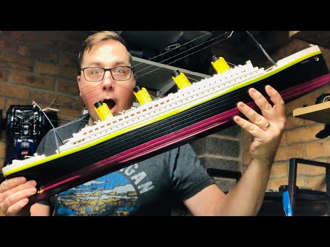 $150 RC Titanic! RTR, Fully proportional, 1/325 Scale NQD757