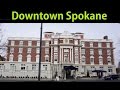 Downtown Spokane Buildings Old Historic Lilac City Worlds Fair Town #1