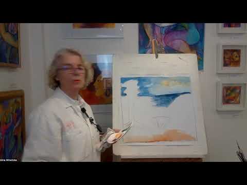 [Alina Witwitzka] Djupet i Landskap. Acrylkurs #alinawitwitzka #creare_skapande_centrum #djupet #lanskak #kurs #acryl
