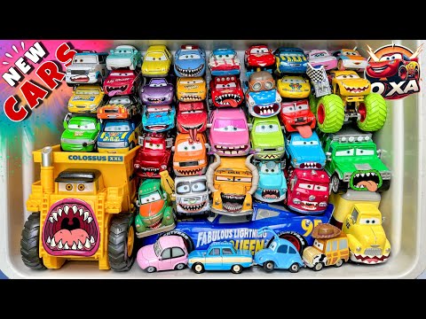 Disney Pixar Cars Unboxing Review | Lightning McQueen, Tow Mater, Chick Hicks, Sally Carrera, Cruz