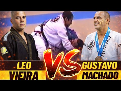 LEO VIEIRA VS GUSTAVO MACHADO: IBJJF Pan Ams 2002