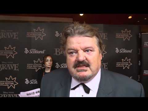 Robbie Coltrane interview at the Edinburgh Brave European Premiere