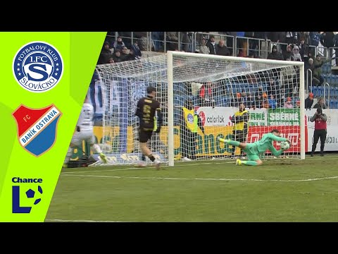 Chance Liga Highlights: 1. FC Slovácko : FC Baník Ostrava 2:2 (20. kolo)