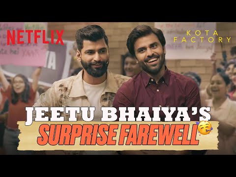 Jeetu Bhaiya’s EMOTIONAL Farewell Party | Kota Factory Season 3 | @Harshgujral