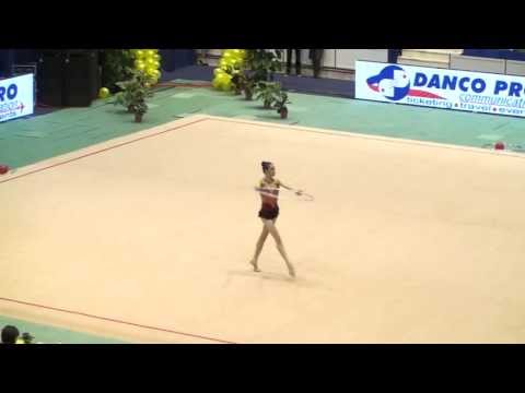 HAYAKAWA Sakura JPN Hoop | Rhythmic Gymnastic World Cup, Bucharest 2013