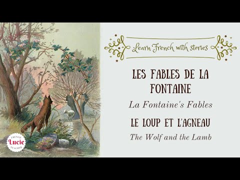 LA FONTAINE - Le Loup et l’Agneau/ O Lobo e o Cordeiro (com legendas em inglês)