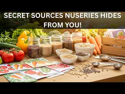 8 HIDDEN PLACES TO BUY SEEDS AND PLANTS IN 2025 THAT NURSERIES DON’T WANT YOU TO FIND