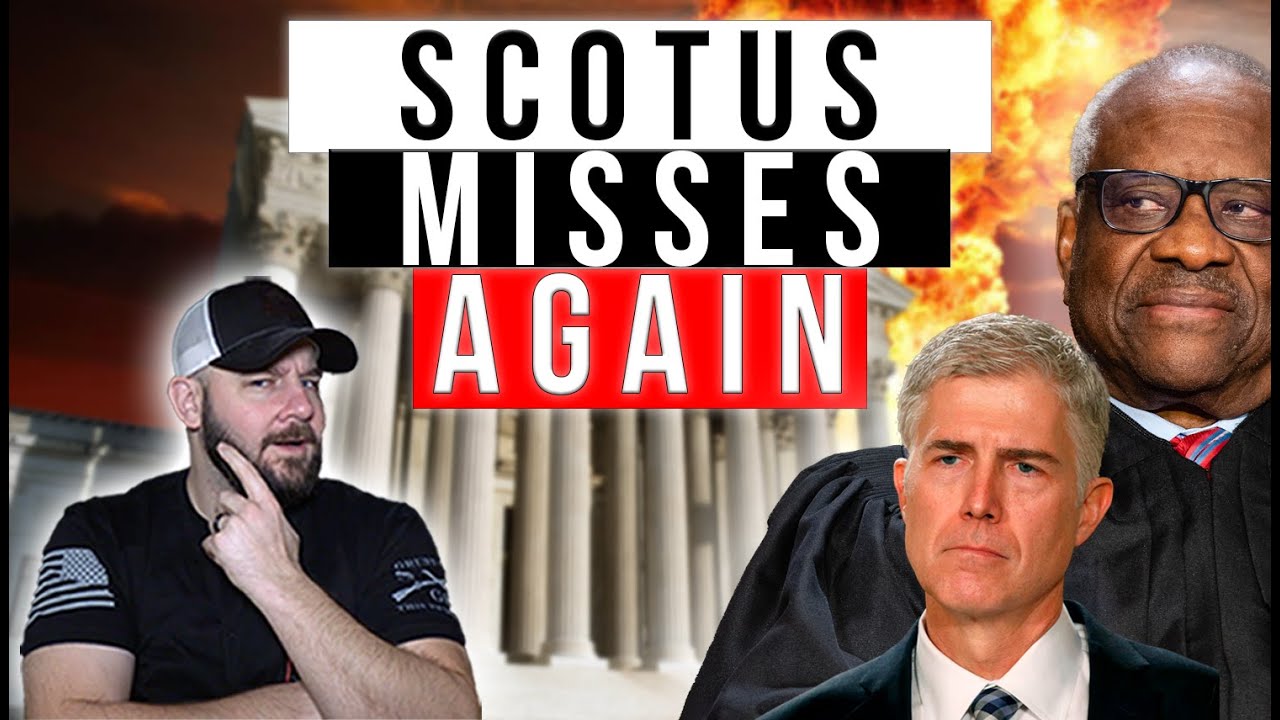 BREAKING NOW: SCOTUS Drops The Ball AGAIN... ANOTHER Case DENIED