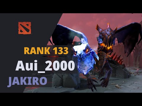 Aui_2000 (Rank 133) plays Jakiro Dota 2 Full Game