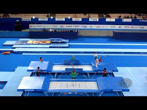 KIERATH Eva (AUS) W - 2019 Trampoline Worlds, Tokyo (JPN) - Qualification Trampoline R2