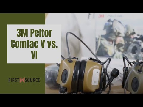 3M Peltor Comtac V vs Comtac VI