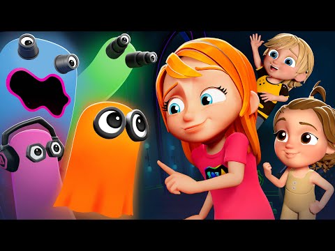 RAiNBOW GHOSTS 3 - BABY ORANGE!!  Adley & Dad save Mom! Navey and Niko help escape the Portal House!