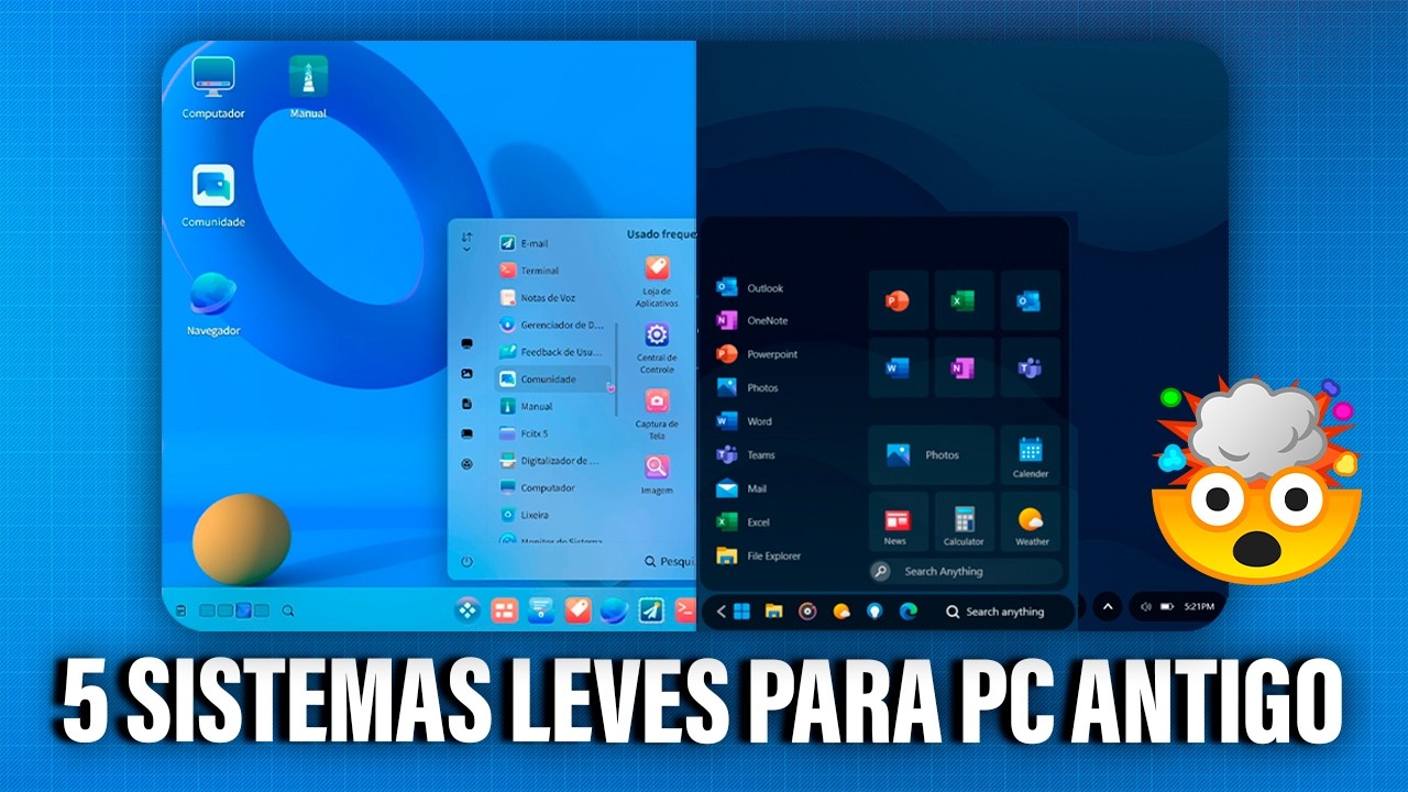 The 5 best lightweight systems to replace Windows on OLD PCs! (Even for 2GB of RAM)