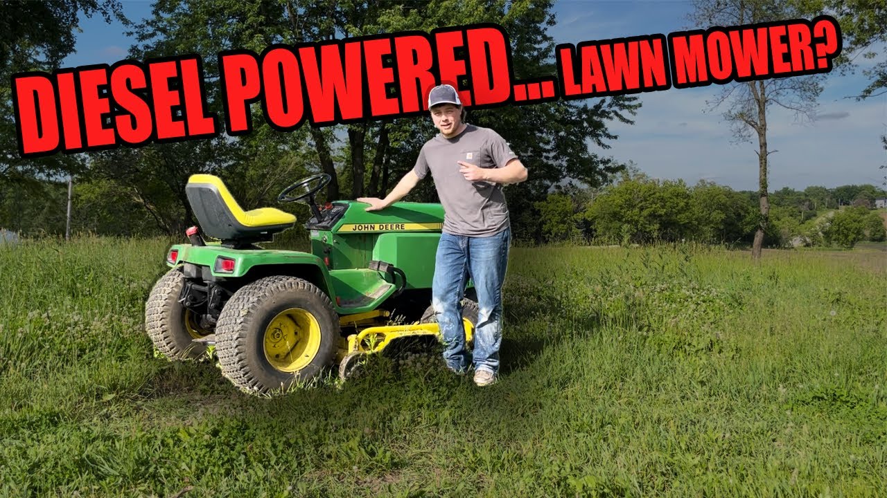 Buying And Fixing The Coolest Lawn Mower Ever Made!