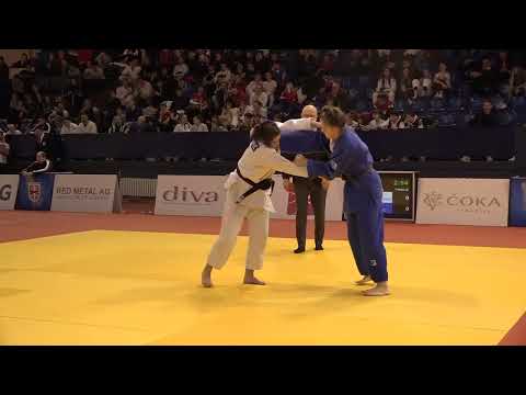 Dunja Mladenović PRO Duška Bekvalac JUG 1:0 -63kg #PrvenstvoSrbijeKadeti2022 Finale