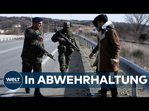 FLÜCHTLINGSKRISE: Bittere Enttäuschung und Verzweiflung an Griechenlands Grenze