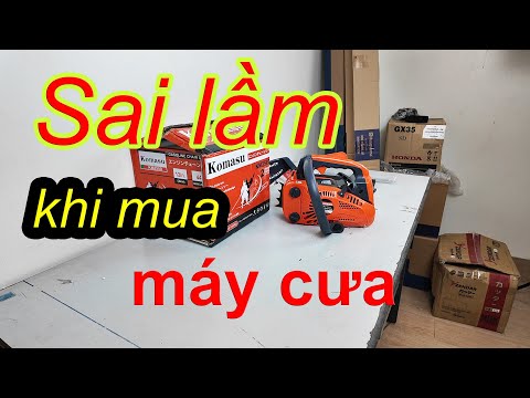 Sai lầm khi mua máy cưa xích chạy xăng không phải người mới nào cũng biết. 0856999229