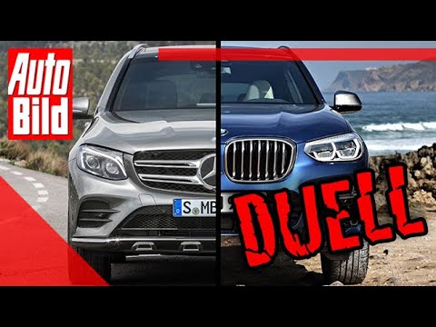 Duell hinter'm Deich: Mercedes GLC vs. BMW X3 (2019): Test - Auto - SUV - Vergleich