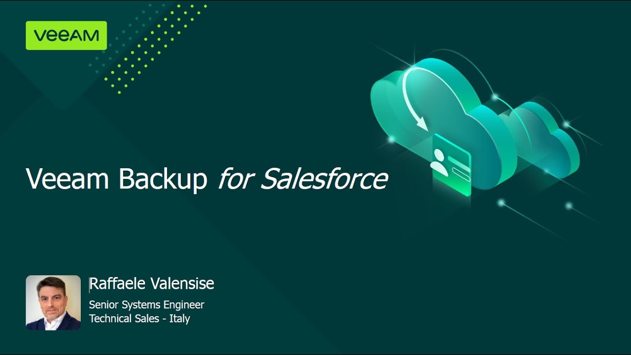 NEW Veeam Backup <i>for Salesforce</i> video