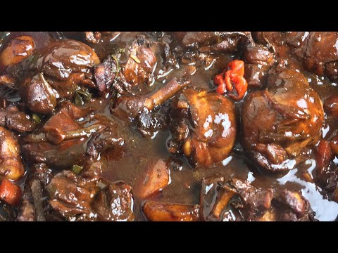 HOW TO MAKE THE BEST JAMAICAN STEW CHICKEN | Caribbean Stew Chicken