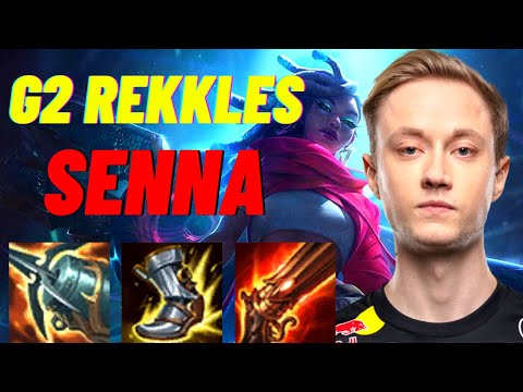 G2 REKKLES PLAYS SENNA VS EZREAL ADC |EUW CHALLENGER PATCH 11.3| [League of Legends] Full Gameplay