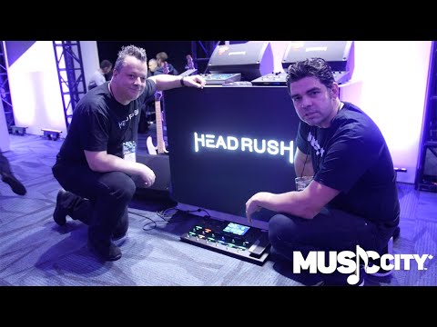 Overview of HeadRush Pedalboards and 1st Look at EXPRESSION PEDAL @ NAMM 2020 with Music City Canada