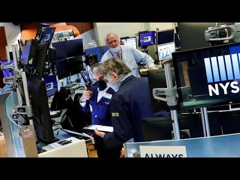 美股收益率上升，納斯達克、標普500指數收盤下跌。 (Nasdaq, S&P 500 end lower as U.S. yields rise)