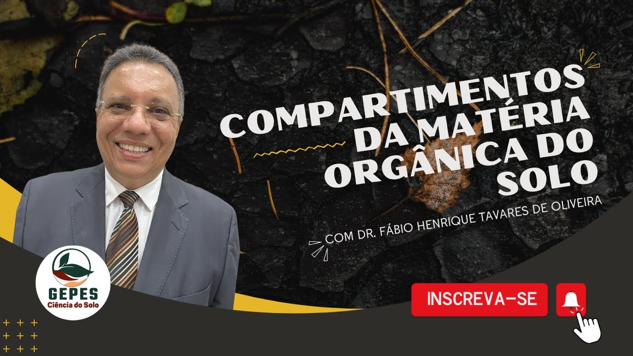 Compartimentos da matéria orgânica do solo