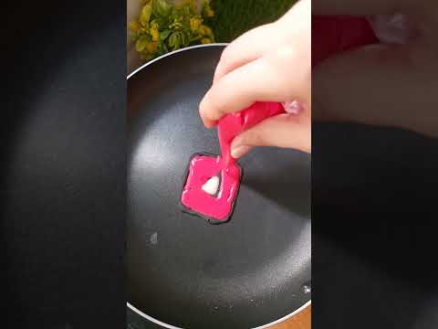 You tube logo pancake art 🤩❤️ #shorts #pancake