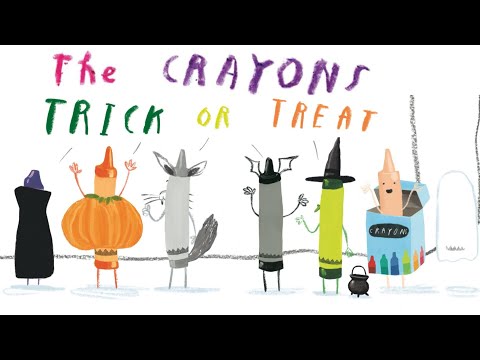 Spooky & Silly Fun! 👻🖍️ The Crayons Trick or Treat | Read Aloud | Kids Halloween Storytime