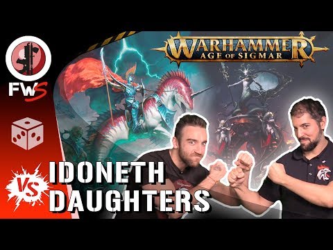 Age of Sigmar : Idoneth Deepkin VS Daughters of Khaine