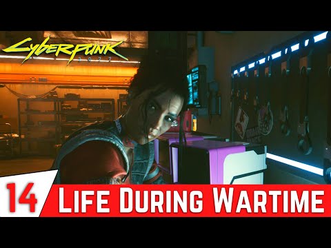 CYBERPUNK 2077 Gameplay Walkthrough Part 14 - Life During Wartime | Take out the Turret