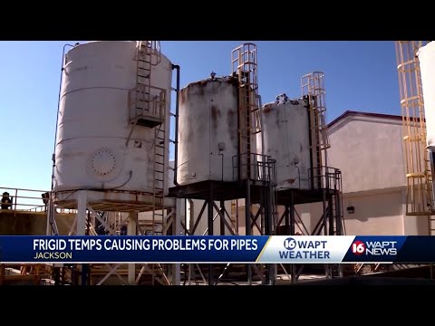 Water Main Breaks In Cold Wx