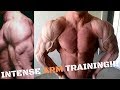 HEAVY AND INTENSE ARM TRAINING!!!!!