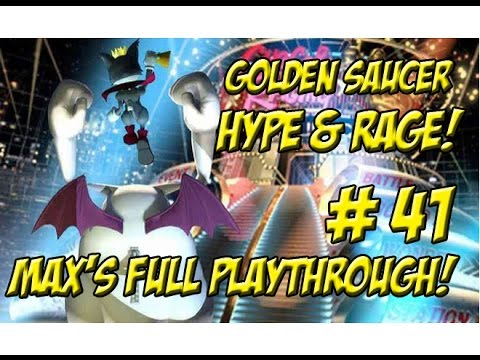 Final Fantasy VII! Max's Full Playthrough Part 41! Lost in the Golden Saucer - YoVideogames