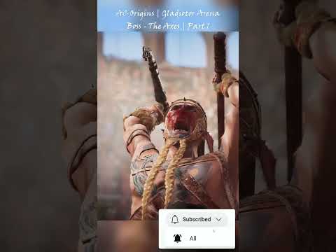 Assassin's Creed Origins - Gladiator Arena - Boss The Axes Fight - Part 1