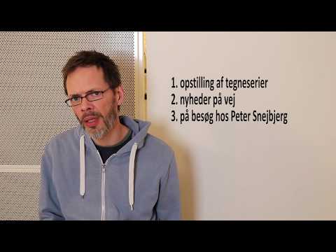 Tid Til Tegneserier - Webinar, november, 2019