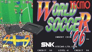 Tecmo World Soccer '96 Neo Geo - C&M Playthrough