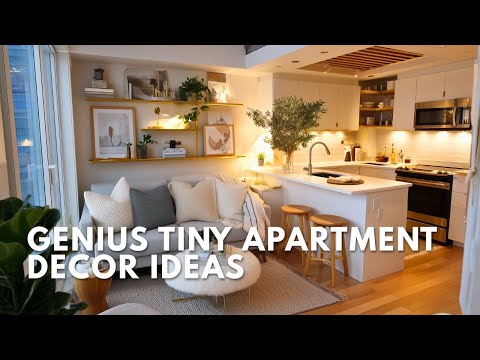 Genius Tiny Apartment Decor Ideas to Maximize Every Inch with Smart Space Hacks! ✨