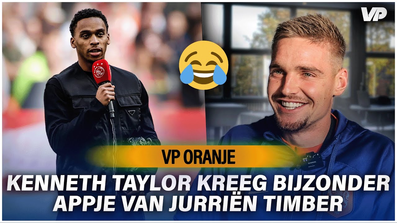Thumbnail for article: Taylor krijgt bijzonder appje van Timber voorafgaand aan Almere City-uit