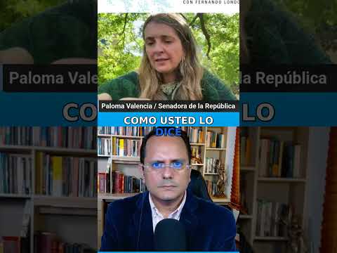 La oposición está en peligro. Senadora Paloma Valencia