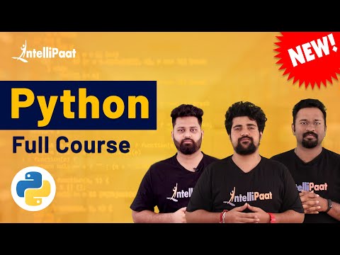 Python Tutorial for Beginners | Python for Beginners | Python Full Course | Intellipaat