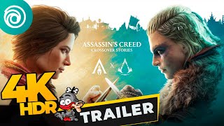Assassins Creed Crossover Stories - Announce Trailer (4K HDR)