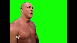 Kurt Angle "I just got pinned by a 12 year old" green screen
