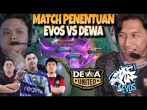 SIAPA YANG AKAN PULANG ?! NYAWA TERAKHIR DI PLAYOFF S16 !! EVOS VS DEWA MATCH 5 - MPL S16