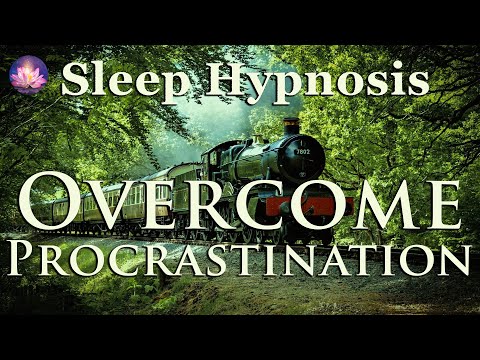 Sleep Meditation 😴 How To Stop Procrastinating And Gain Motivation Hypnosis✨(432 Hz Binaural Beats)