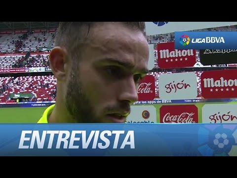 Entrevista a Roger Martí tras el Sporting de Gijón (0-3) Levante UD